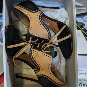 Manolo Blahnik Bulgaro Nero M-Ponen